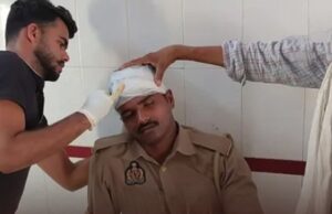 सिपाही पर हमला घायल