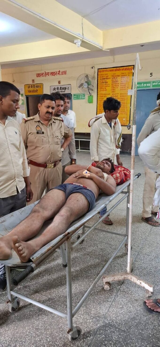 अचानक गिरा मकान का लिंटर पिता सहित 2 मासूम दबे