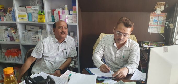 औषधि विक्रय प्रतिष्ठान के निरीक्षण में अनियमितताएं मिलने पर कार्रवाई की प्रक्रिया प्रारंभ