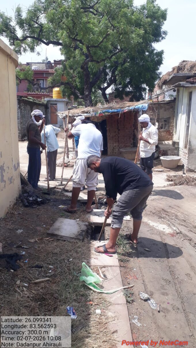 संचारी रोग नियंत्रण अभियान, माइक्रो प्लान के तहत ग्राम पंचायतों में विशेष स्वच्छता अभियान शुरू