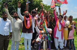 मान स्तंभ आरक्षण स्थापना दिवस, लौटन राम निषाद ने भरी हुंकार
