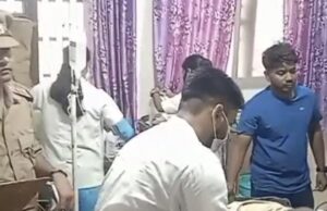 इंटरसिटी ट्रेन से गिरकर बढई का पैर कटकर हुआ अलग