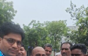 बसपा कार्यकर्ताओं ने नव न्यूक्त जिलाध्यक्ष का किया जोरदार स्वागत