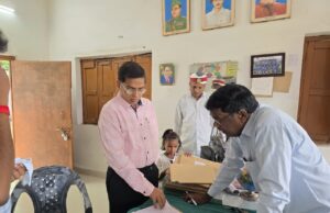 सीडीओ ने कंपोजिट विद्यालय शाहपुर का किया औचक निरीक्षण