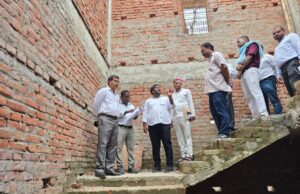 सीडीओ ने निर्माणाधीन उत्सव भवन का स्थलीय निरीक्षण कर कार्यों को मानक के अनुरूप पूर्ण कराने के दिए निर्देश।*