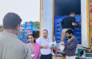 मिलावट खोरी के खिलाफ खाद्य सुरक्षा विभाग की कार्रवाई