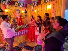 मधुबन: गुप्ता गली में धूमधाम से मन रहा गणेश उत्सव, आरती-पूजन के साथ हो रही विघ्नहर्ता की पूजा