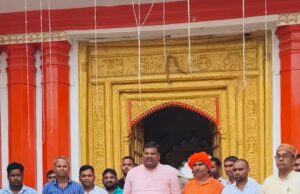 लक्ष्मण मंदिर के पर्यटन विकास कार्य का विधायक रामविलास चौहान ने किया भूमि पूजन