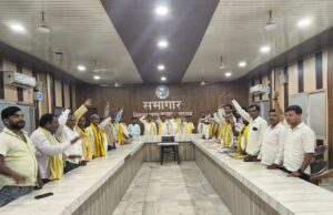 मधुबन में सुभासपा की बैठक, विधानसभा चुनाव को लेकर बनाई रणनीति