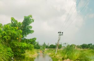 मधुबन: विन्टोलिया जरलहवा मार्ग पर चढ़ा पानी, घाघरा उफान पर, आवागमन में दुश्वारिया, पशुपालकों के सामने चारे का संकट, प्रशासन अलर्ट