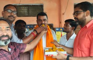 गौ सेवा आयोग यूपी के सदस्य नामित होने के बाद भानु प्रकाश पांडेय का हुआ स्वागत