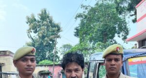 15 हजार का इनामी गैंगस्टर गिरफ्तार, भेजा गया जेल, पुलिस ने मुखबिर की सूचना पर कटघराशंकर मोड़ के पास से दबोचा