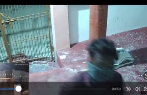 ताला बंद मकान को चोरों ने बनाया निशाना , सीसी टीवी में कैद